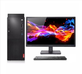 联想/LENOVO M740Z 台式计算机  飞腾D2000 2G独显 DVDRW麒麟系统 主机+23.8英寸高清显示器  16G 1T 256G